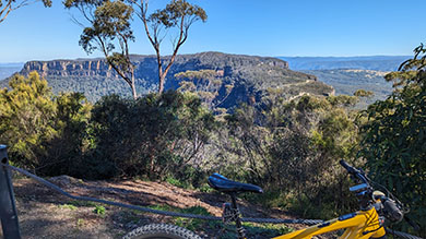 view from Narrowneck lookout - tony fathers